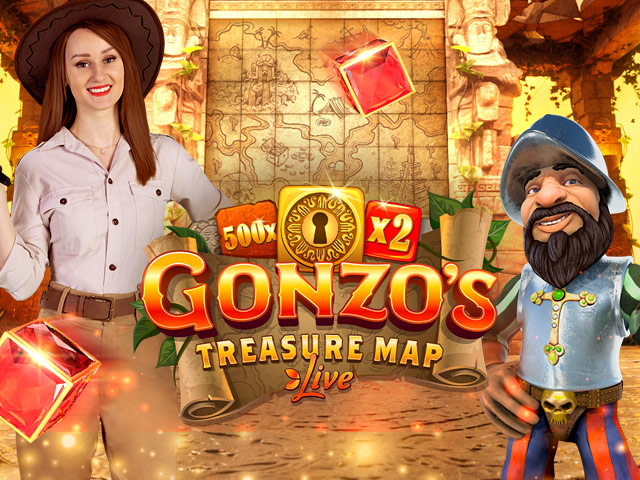 Gonzo's Treasure Map Casino Oyunu